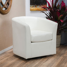 Load image into Gallery viewer, Melodize - Swivel Club Chair With Barrel Shape Design
