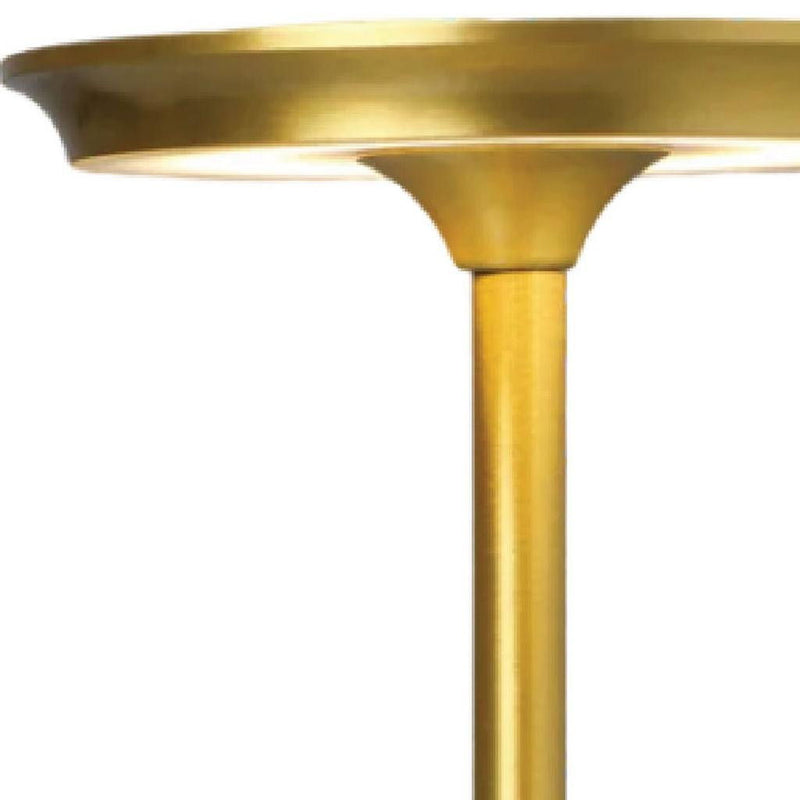 Round Lamp Base - Gold