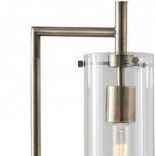 Load image into Gallery viewer, 24" Brass Novelty With Clear Cylinder Shade
