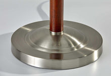 Load image into Gallery viewer, 23" Silver Metal Standard Table Lamp With White Shade
