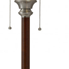 Load image into Gallery viewer, 23" Silver Metal Standard Table Lamp With White Shade
