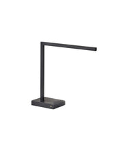Load image into Gallery viewer, Slender Bar Black Metal Led Charging Desk Light
