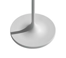 Load image into Gallery viewer, 60" White Floor Lamp With White Fabric Drum Shade
