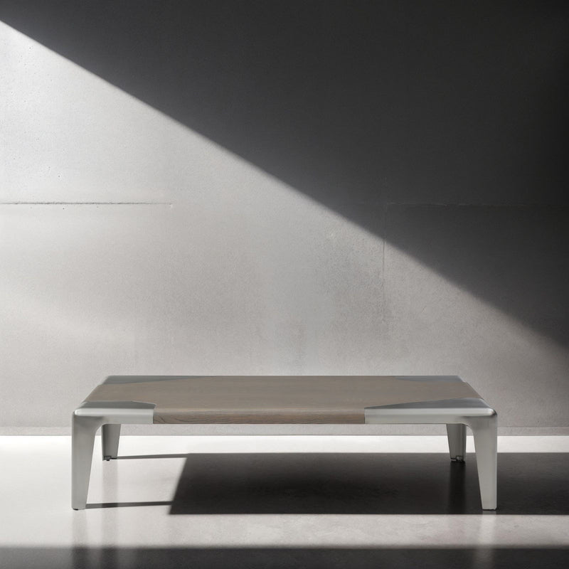 Stainless Steel Coffee Table - Gray / Silver