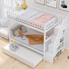 Load image into Gallery viewer, Bunk Bed With Staircase
