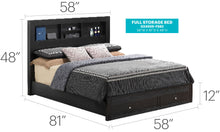 Load image into Gallery viewer, Stylish Storage Bed For Modern Spaces
