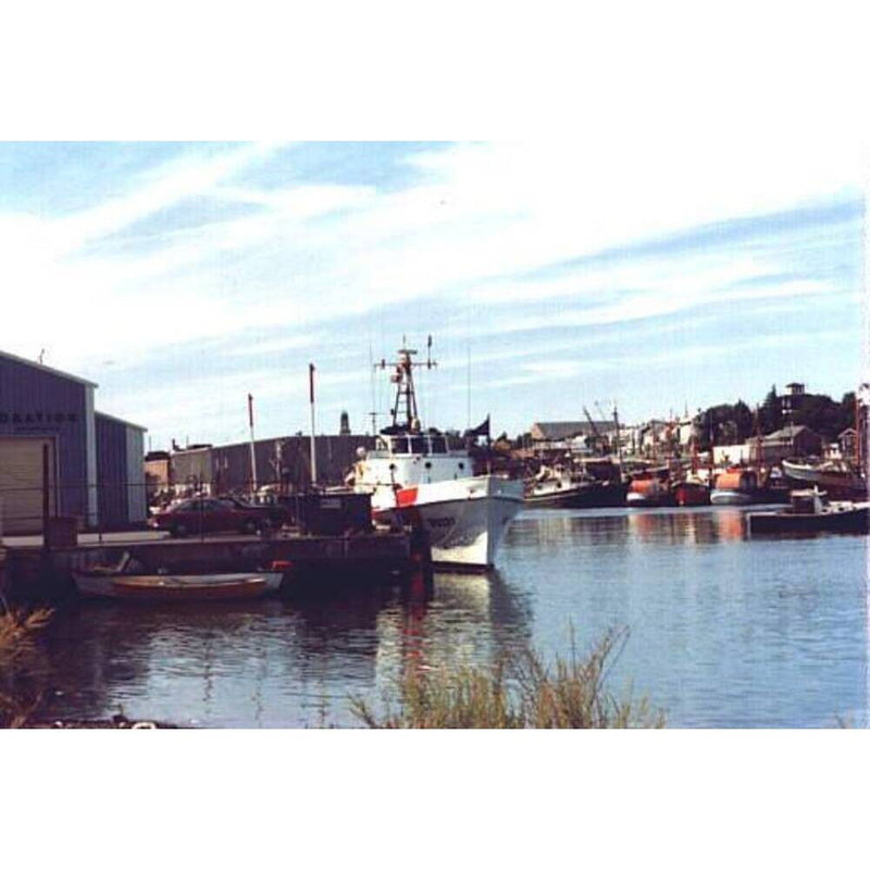 Hand Painted Model Boat (624584) - White