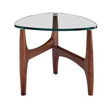 Load image into Gallery viewer, Tempered Glass End Table - Clear
