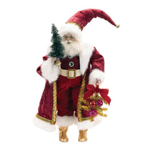 Load image into Gallery viewer, Christmas Santa Figurine - Red / White
