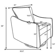 Load image into Gallery viewer, Nikko - Swivel Chair
