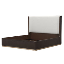 Load image into Gallery viewer, West Kensington - Eastern King Bed - Buff / Medium Espresso
