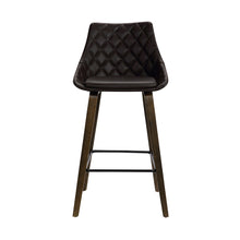 Load image into Gallery viewer, 35.75" Iron Counter Height Bar Chair - Brown
