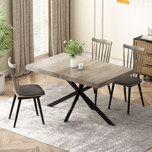 Load image into Gallery viewer, Retro Rectangular Stretch Dining Table With Embossed Center Plate
