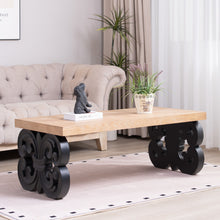 Load image into Gallery viewer, Ornate Scroll Base Coffee Table
