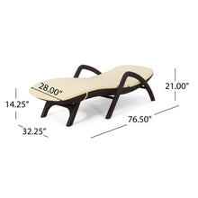 Load image into Gallery viewer, Mikael - Chaise Lounge With Cushion
