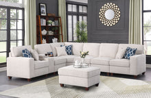 Load image into Gallery viewer, Rene - Sectional Sofa With Ottoman - Beige
