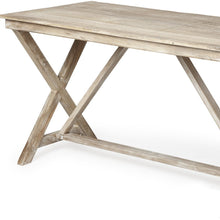 Load image into Gallery viewer, 54" Brown Writing Desk
