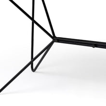Load image into Gallery viewer, 60" Brown and Black Writing Desk
