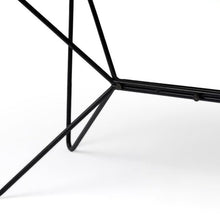 Load image into Gallery viewer, 60" Brown and Black Writing Desk

