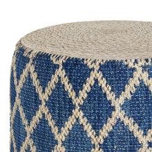 Load image into Gallery viewer, Edgeley - Handcrafted Round Pouf

