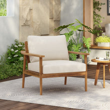 Load image into Gallery viewer, Modern Outdoor Lounge Chair With Cushions
