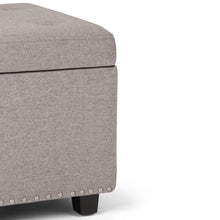 Load image into Gallery viewer, Hamilton - Upholstered Storage Ottoman
