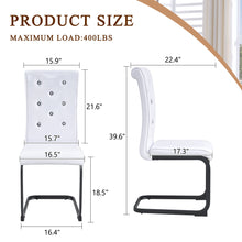 Load image into Gallery viewer, Alligator Skin Upholstered Dining Chairs
