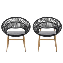 Load image into Gallery viewer, Cyril - Outdoor Papasan Style Dining Chair (Set of 2)
