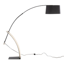 Load image into Gallery viewer, Robyn - Floor Lamp - Natural / Black
