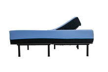 Load image into Gallery viewer, Refresh - 12" Flex Head Latex Foam Hybrid Mattress And Adjustable Base Bundle - Blue - King
