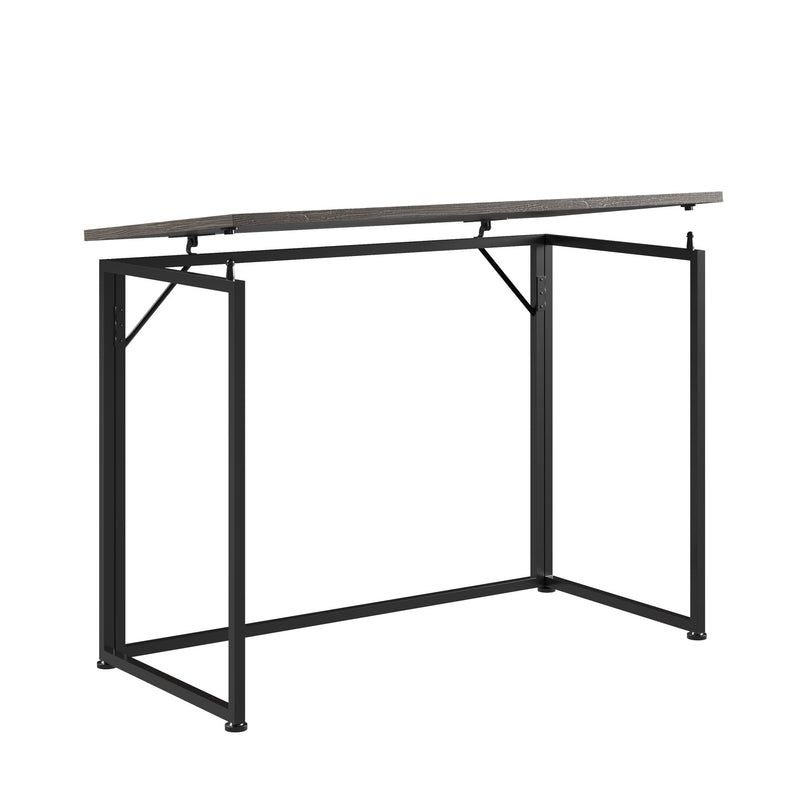 Computer Desk - Gray / Black