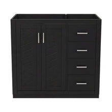 Load image into Gallery viewer, Retro Style Bathroom Vanity, 3 Drawers &amp; Soft Closing Doors
