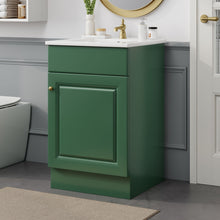 Load image into Gallery viewer, Bathroom Vanity With Sink, Cabinet With Adjustable Shelf
