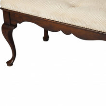 Load image into Gallery viewer, Classic Cherry Brown Finish Bench
