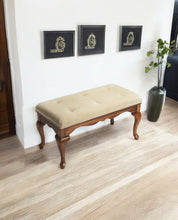 Load image into Gallery viewer, Classic Olive Brown Bench
