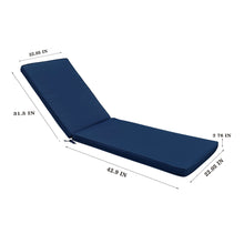 Load image into Gallery viewer, Outdoor Lounge Chair Cushion Replacement Patio Funiture Seat Cushion Chaise
