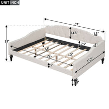 Load image into Gallery viewer, Upholstered Tufted Daybed
