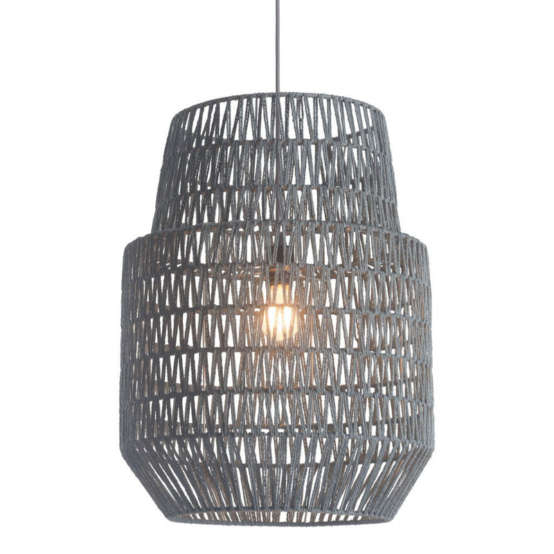 Night Sky Zig Zag Ceiling Lamp - Gray