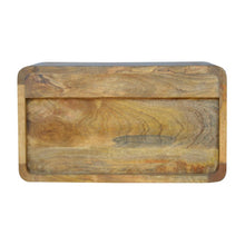 Load image into Gallery viewer, 18" Solid Wood One Drawer Floating Nightstand - Natural
