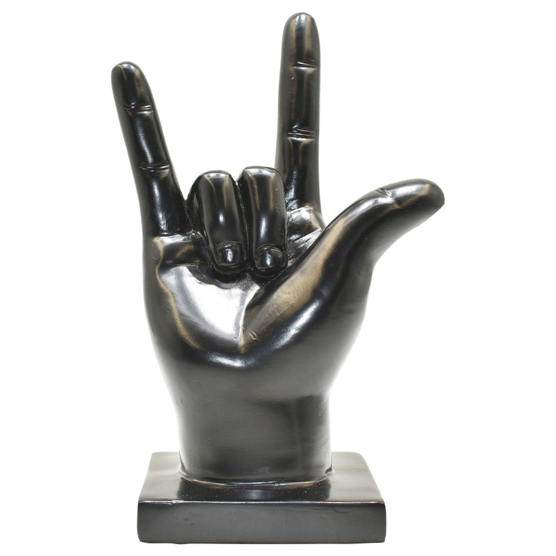 Hand Tabletop Sculpture (568385) - Black