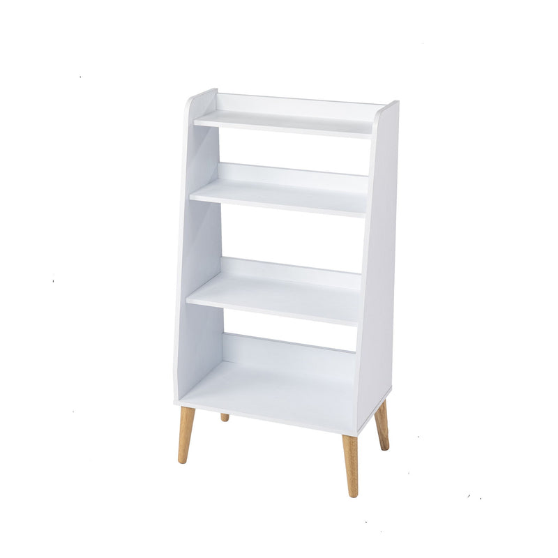 Four Tier Etagere Bookcase (490165) - White