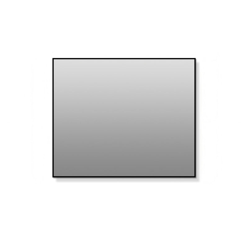 Rectangular Framed Bathroom Wall Mirror, Horizontal Or Vertical Mount