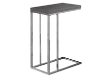 Load image into Gallery viewer, 18.25" x 10.25" x 25.25" Particle Board Metal Accent Table - Gray
