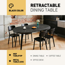 Load image into Gallery viewer, Extendable Dining Table - Black
