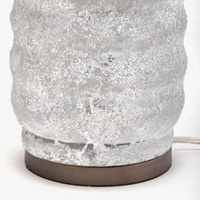 Load image into Gallery viewer, 31" Gray Lamp Base LED With Beige Shade

