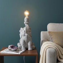 Load image into Gallery viewer, 16" Gray Lamp Base LED
