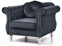 Load image into Gallery viewer, Chic Transitional Flared Arm Chair
