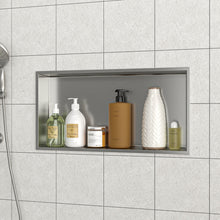 Load image into Gallery viewer, Stainless Steel Shower Niche With Seamless Design For Bathroom Storage

