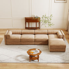 Load image into Gallery viewer, Contemporary Elegant Sofa With Storage And Ottoman
