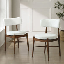 Load image into Gallery viewer, Mid Century Modern Dining Chairs With Unique Design
